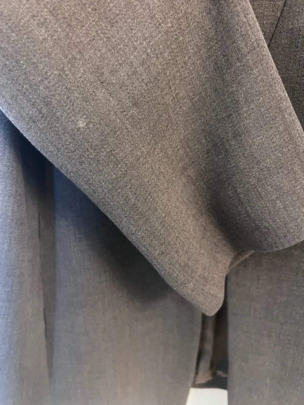 Vintage Giorgio Armani Charcoal Gray Wool Blazer - Vestimenta Spa Size 42 - Picture 9 of 9